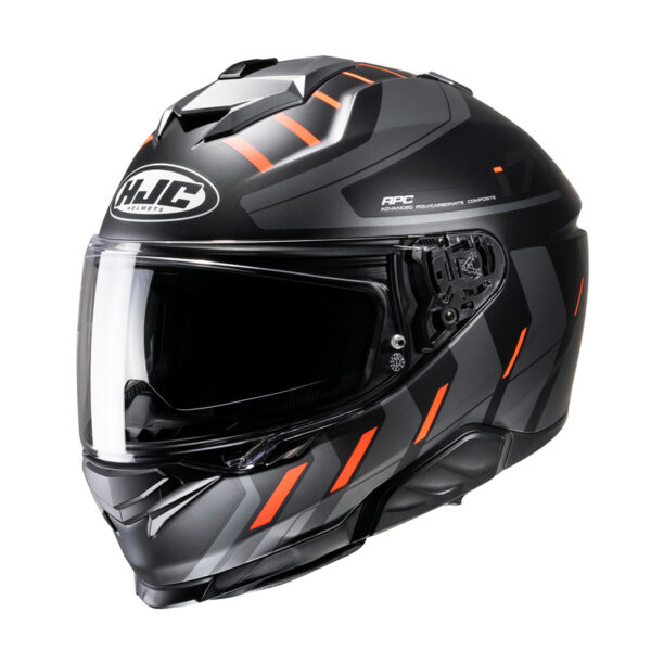 Kask Hjc I71 Simo Grey Orange