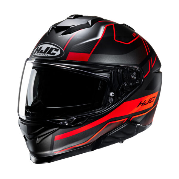 Kask Hjc I71 Iorix Black Red