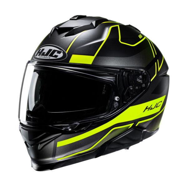 Kask Hjc I71 Iorix Black Yellow