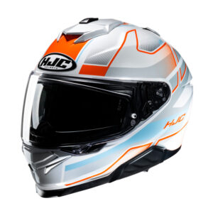 Kask Hjc I71 Iorix Silver Orange