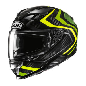 Kask Hjc F71 Carbon Nevio Black Green