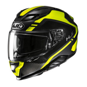 Kask Hjc F71 Tozz Black Yellow