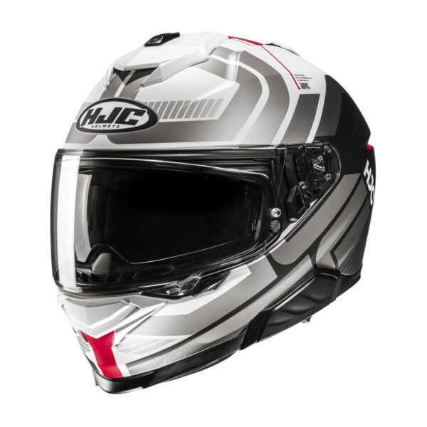 Kask Hjc I71 Viz Grey Black Red
