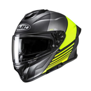 Hjc C71 Morix Black Yellow Motorcycle Helmet