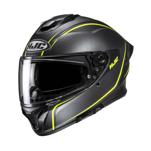 354843_ZAL828719.jpg Hjc C71 Quez Black Yellow Motorcycle Helmet