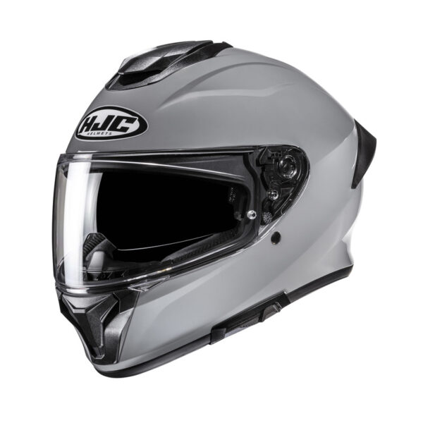 Hjc C71 Solid N.Grey Motorcycle Helmet