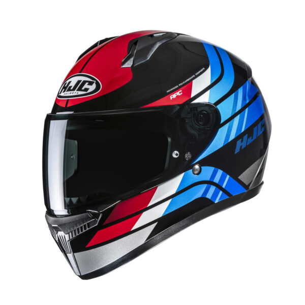 354891_ZAL828823.jpg Hjc C10 Hiper Black Red Motorcycle Helmet