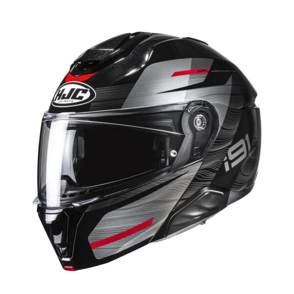Kask Hjc I91 Dusk Black Red