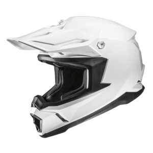 Hjc C50 Solid Pearl White Motorcycle Helmet