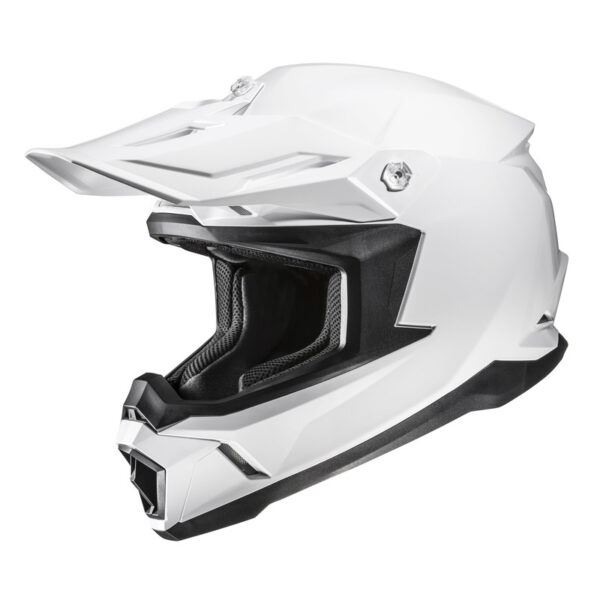 Hjc C50 Solid Pearl White Motorcycle Helmet
