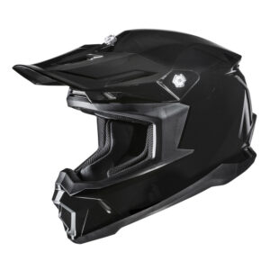 Hjc C50 Solid Metal Black Motorcycle Helmet