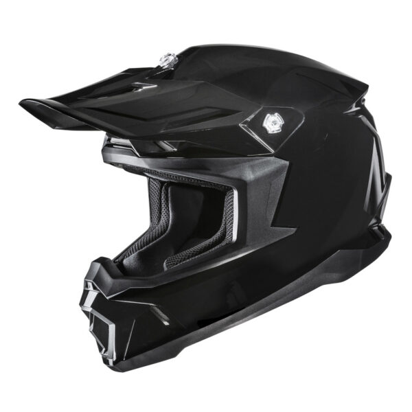 355210_ZAL829512.jpg Hjc C50 Solid Metal Black Motorcycle Helmet
