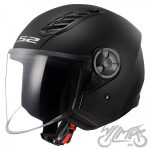 KASK LS2 OF616 AIRFLOW II SOLID MATT BLACK-06