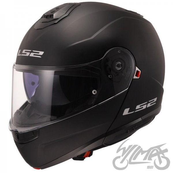 KASK LS2 FF908 STROBE II SOLID MATT BLACK-06