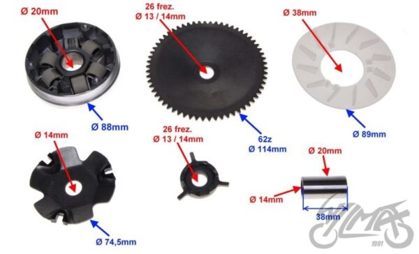 WARIATOR 4T Z TARCZĄ ZEWNĘTRZNĄ STANDARD