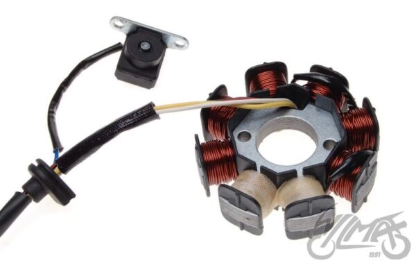 STATOR ISKROWNIK 8 CEWEK 4T