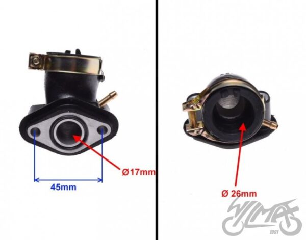 KRÓCIEC GAŹNIKA 4T JEDNO PODCIŚNIENIE