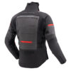 Kurtka Motocyklowa Tekstylna Rebelhorn Cubby 5 Dark Grey Black Red
