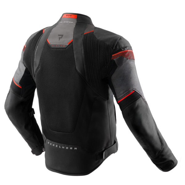 Kurtka motocyklowa tekstylna Rebelhorn Hiflow 5 Black Grey Red