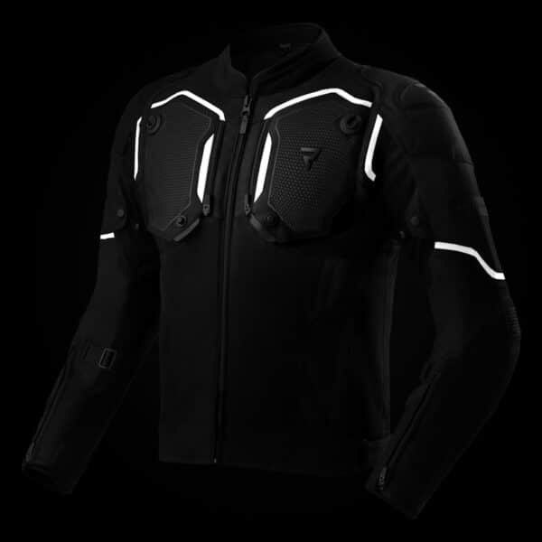 Kurtka motocyklowa tekstylna Rebelhorn Borg 2 Black