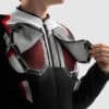 Kurtka motocyklowa tekstylna Rebelhorn Borg 2 Black Grey Red