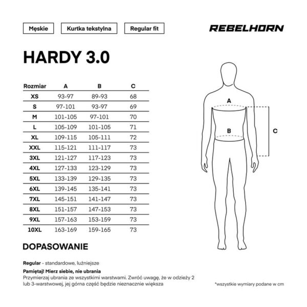 324052_ZAL801242 Kurtka motocyklowa tekstylna Rebelhorn Hardy 3.0 Desert Grey Red
