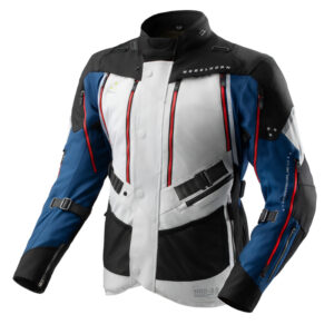 Kurtka motocyklowa tekstylna Rebelhorn Hardy 3.0 Blue Grey Red