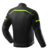 Kurtka motocyklowa tekstylna Rebelhorn Echo Black Fluo Yellow