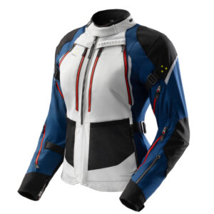 Kurtka motocyklowa tekstylna Rebelhorn Hardy 3.0 LADY Blue Grey Red