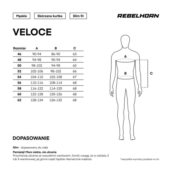 Kurtka motocyklowa skórzana Rebelhorn Veloce Black White