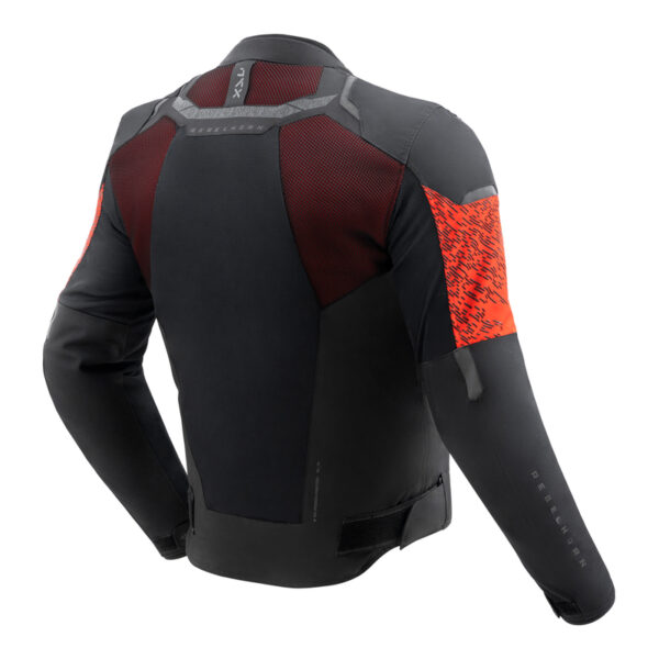293635_ZAL687560 Kurtka motocyklowa tekstylna Rebelhorn Jax Black Red