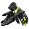 323192_ZAL718273 Rękawice motocyklowe Rebelhorn Viper Black Grey Fluo Yellow