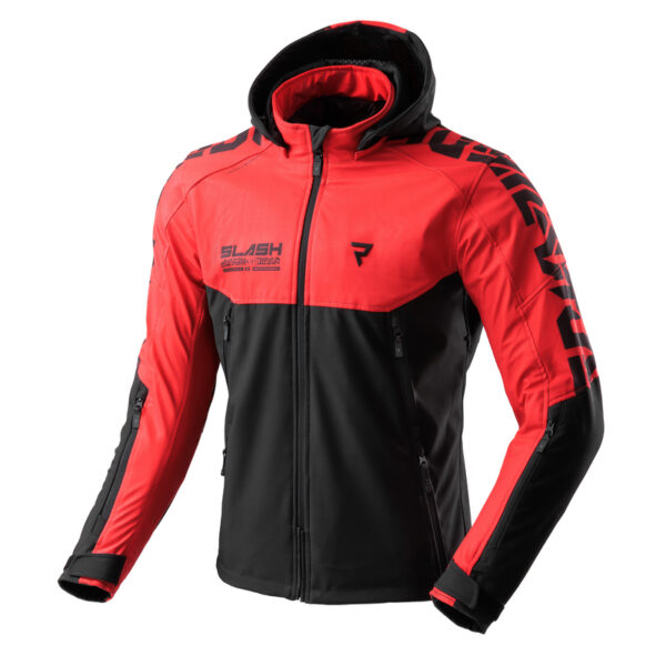 323432_ZAL717505 Kurtka motocyklowa tekstylna Rebelhorn Slash Spider Black Red Softshell