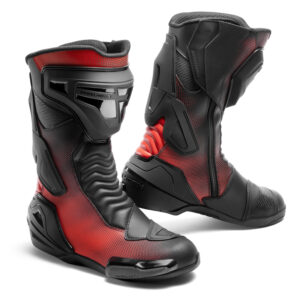 Buty motocyklowe Rebelhorn Gtr Black Fluo Red