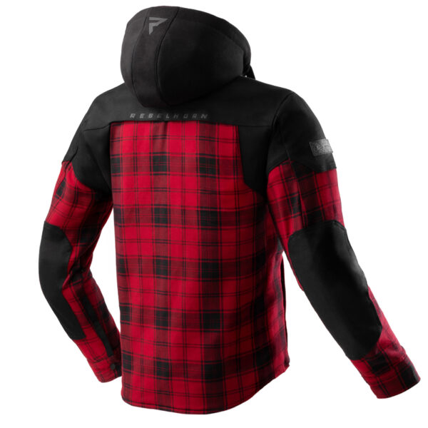 323573_ZAL802613 Koszula motocyklowa Rebelhorn Shifter Black Red