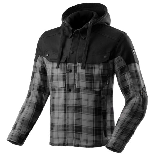 323587_ZAL802767 Koszula motocyklowa Rebelhorn Shifter Black Grey
