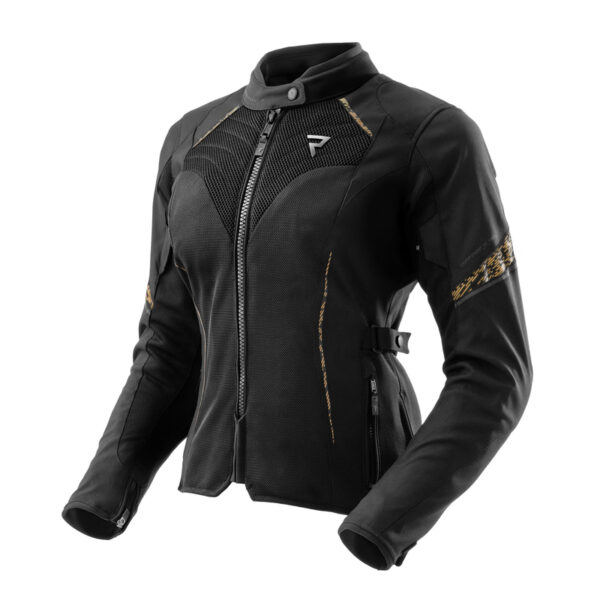 Kurtka motocyklowa tekstylna  Rebelhorn Jax LADY Black Gold