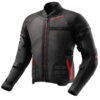 Kurtka Motocyklowa Tekstylna Rebelhorn Scandal 3 Dark Grey Black Red