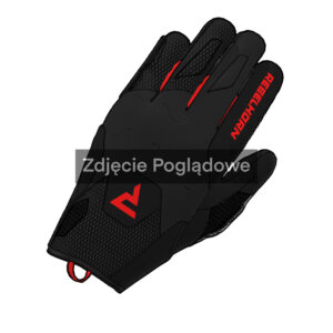 Rękawice motocyklowe Rebelhorn Core Black Red