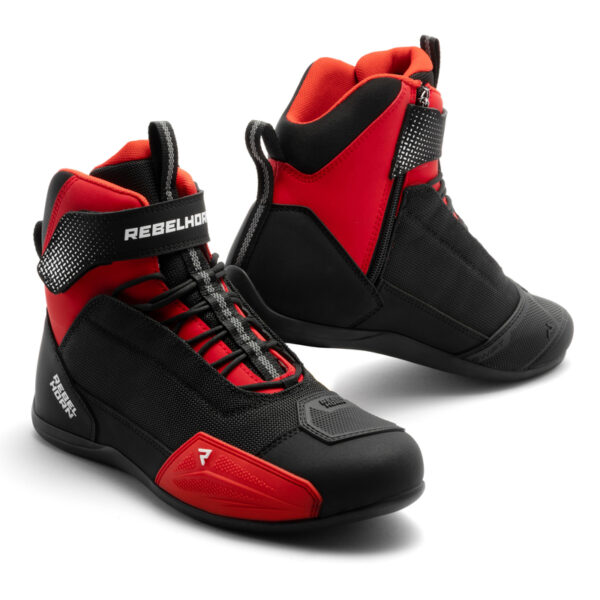 348076_ZAL843832 Buty motocyklowe Rebelhorn Swift Black Red