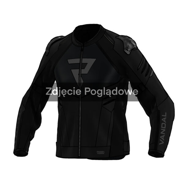 Kurtka motocyklowa tekstylna Rebelhorn Vandal 2 Black