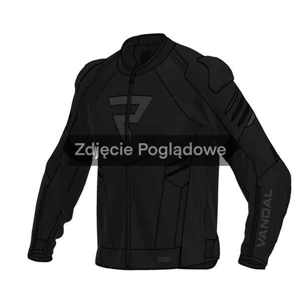 348664_ZAL842377 Kurtka motocyklowa tekstylna Rebelhorn Vandal 2 Air Black