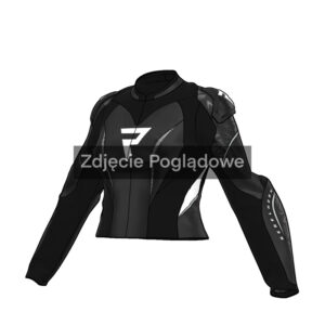 Kurtka motocyklowa skórzana Rebelhorn Diva Rs LADY Black White