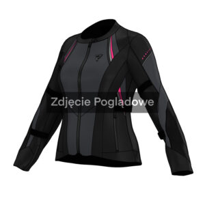 Kurtka motocyklowa tekstylna Rebelhorn Swift LADY Black Dark Grey Pink