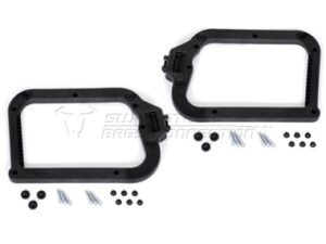 ZESTAW ADAPTERÓW NA STELAŻ EVO NA KUFRY BOCZNE SW-MOTECH HEPCO&BECKER BLACK