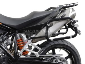 STELAŻ EVO NA KUFRY BOCZNE SW-MOTECH KTM 990 SM/SM-T/SM-R/950 SM BLACK