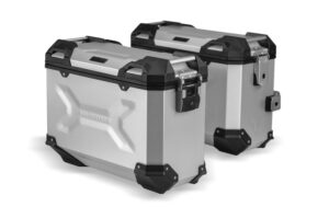 106173_ZAL205246.jpg ZESTAW KUFRÓW BOCZNYCH TRAX ADV I STELAŻY SW-MOTECH BMW R 1200 GS (04-12)/ADV (06-13) SILVER 37/45L