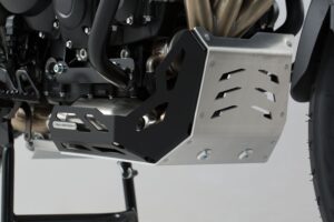 164161_ZAL239395.jpg OSŁONA SILNIKA PŁYTA POD SILNIK SW-MOTECH TRIUMPH TIGER 800 MODELS (10-) BLACK