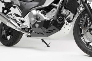 OSŁONA SILNIKA PŁYTA POD SILNIK SW-MOTECH HONDA NC700/NC750 WITH DCT BLACK SILVER