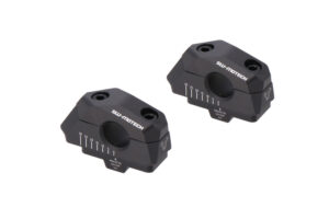 ZESTAW PODWYŻSZAJĄCY KIEROWNICĘ SW-MOTECH 22MM PODWYŻSZENIE 25MM PRZESUNIĘCIE 5/10/15/20/25/30MM BLA
